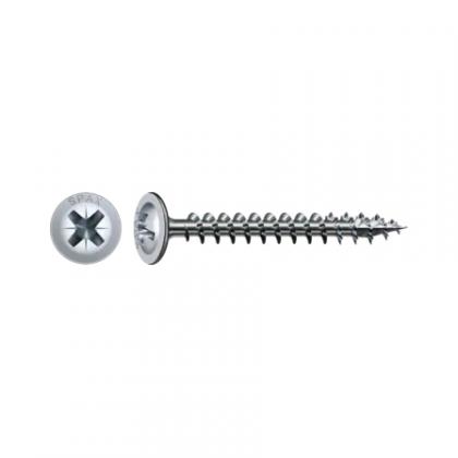 SPAX screw 4x45 countersunk head with collar PZ, W, 4C MH