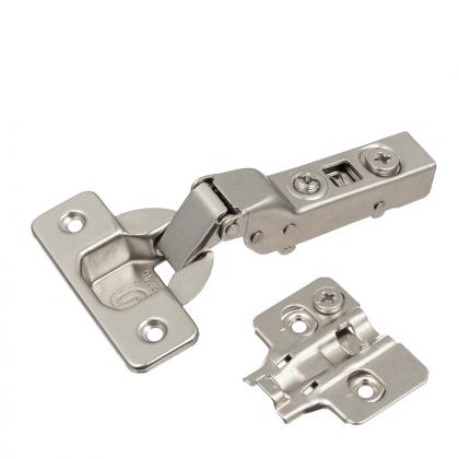 K-StrongHinges S5 závěs klip polonaložený s tlumením 110°, podložka vrut exc.