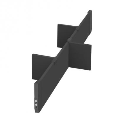 HETTICH 9230256 OrgaStore 830, 600 mm anthracite