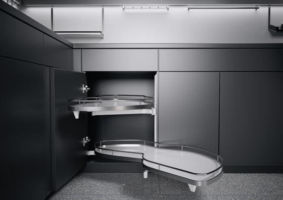 K-Kes Lemans Ii,Shelf And Attachment,Arena Classic,White/Chrome,R,400/720-900