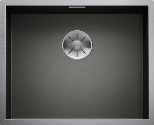 BLANCO 526245 sink ZEROX 500-IF DXD InFino no eccentric stainl.steel Dark