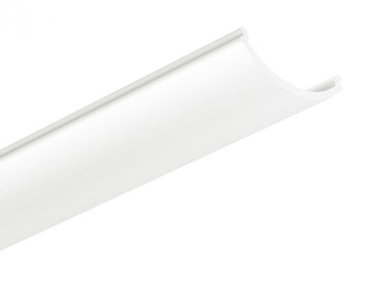 StrongLumio cover strip for LED profiles Angular clip-on milky 3030mm