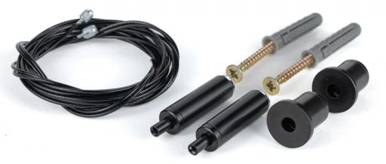 StrongLumio závěsné lanka k profilům Maglyte, černá