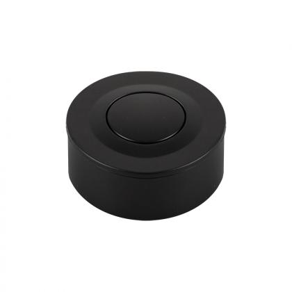 StrongLumio wireless kinetic switch (self-powered) 35mm recessed install., black