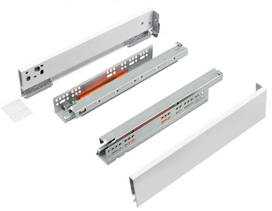 K-StrongMax 16 drawer H89/450mm push, white
