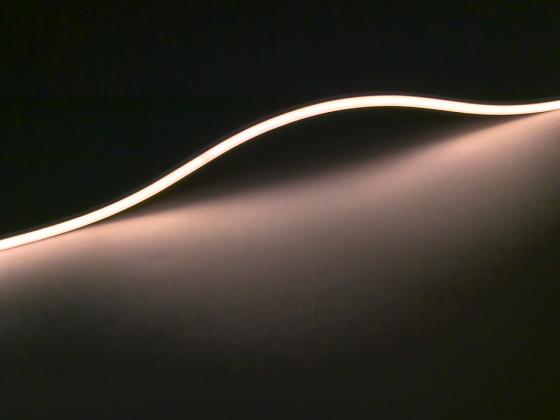 StrongLumio LED strip neon "T" 4x10 mm 24V 9,6W (168 LED/m) IP67 white warm