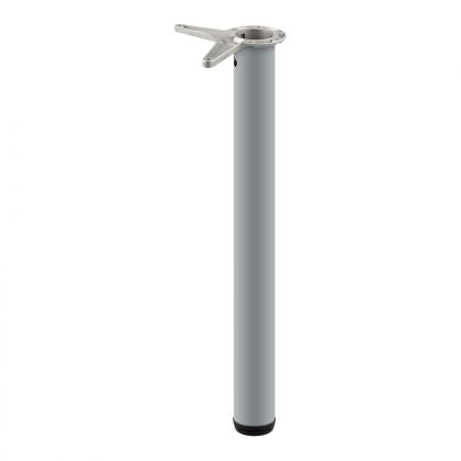 StrongLegs stolová noha TS004 710/60 stříbrná