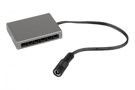 StrongLumio receiver for wireless charging sensors, Jack/6× Mini