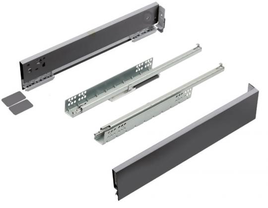 K-StrongMax Uni 16 drawer H89/500mm, grey