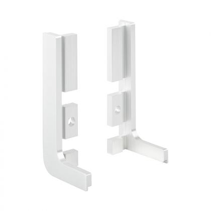 TULIP Gola J-Profile End Piece- Open, metal, alu. anodised, R+L