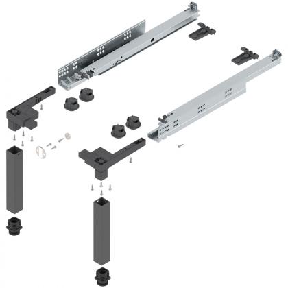 Blum Z95.4600 Space Step, Set 460Mm, Dark Grey Og