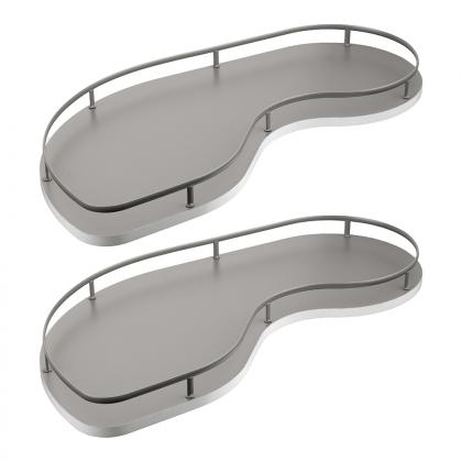 K-Vibo Fly 3.0 Galaxy, Corner Shelf, Attachment, Grey, L, 400/655-705