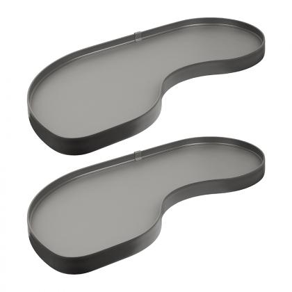 K-Vibo Fly 3.0 Lamina, Corner Shelf, Attachment, Grey, L, 400/655-705