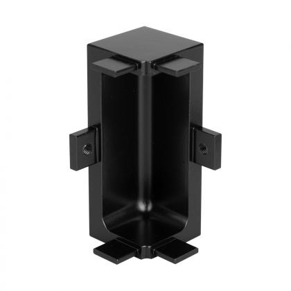Tulip Gola Inner Corner Of Plug-In C Profile Metal Black