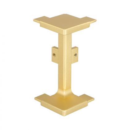 Tulip Tulip Gola Outer Corner Of Drawer C Profile Metal Dark Gold Brushed