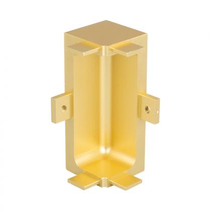 Tulip Gola Inner Corner Of Drawer C Profile Metal Dark Gold Brushed