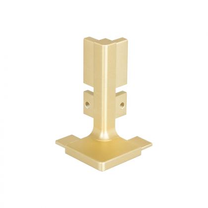 Tulip Gola Outer Corner Of Door J Profile Metal Dark Gold Brushed