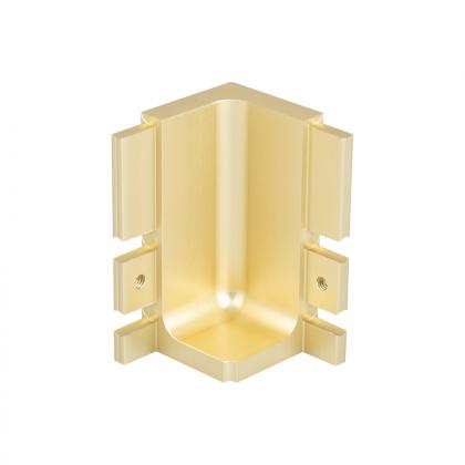 Tulip Gola Inner Corner Of Door J Profile Metal Dark Gold Brushed