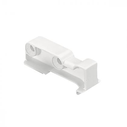HETTICH 73213 Quadro back adapter for continuous bottom and shelves,white