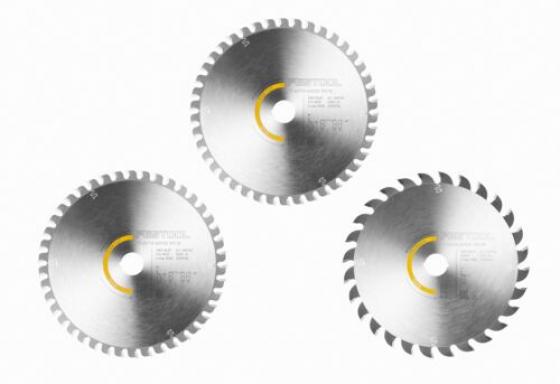 FESTOOL 578566 Set of circular saw blades KSB-SORT/3 W 168x1.8