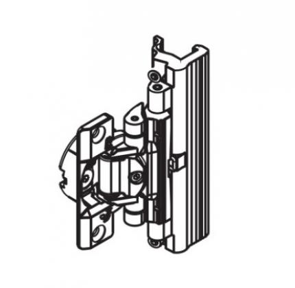 HAWA 27653 Folding Concepta hinge without damping