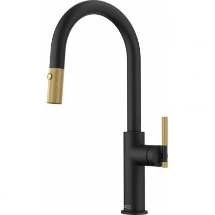 FRANKE tap FG 4767.904 Maris Stripes, Black matte/gold