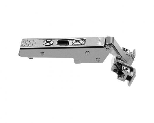 Blum 72T550A.Tl Hinge Overlay 120°, Tip-On, Narrow Alu, Screw-On