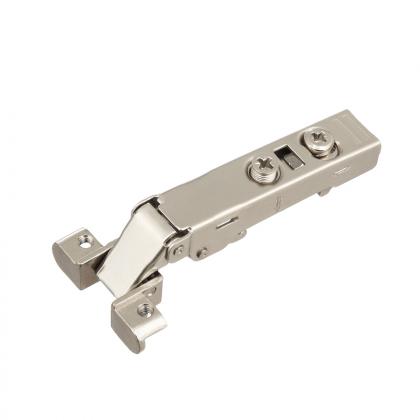 Stronghinges S3 Hinge Clip-On Overlay Alu, Unsprung (Push), Cam, Incl. Screws