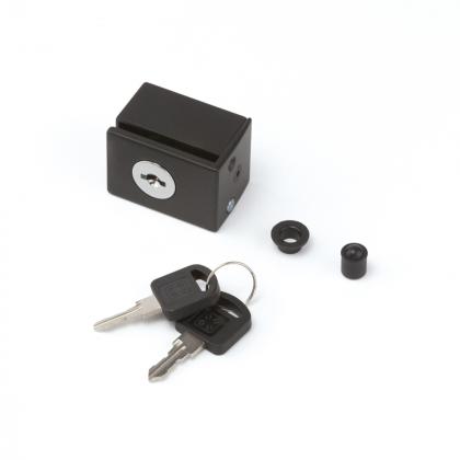 HETTICH 9303932 Cadro glass door lock, matt black