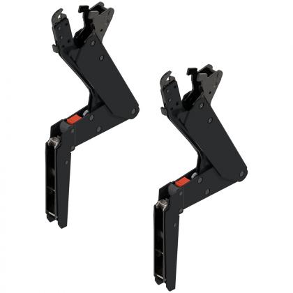 BLUM 22S3500 Aventos HS Top arms, Eclipse black