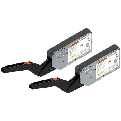 BLUM 22K2510T Aventos HK Top lift mech. LF med.,Tip-on, euroscrew, Eclipse black