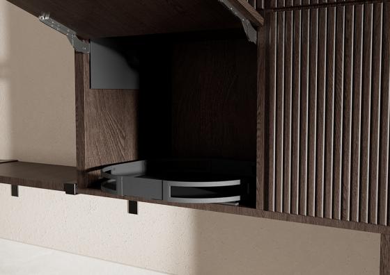 KES 281690 TurnMotion III rotating shelf, anthracite