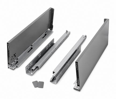 StrongMax 18 drawer H249/450mm, grey, kit (2026)