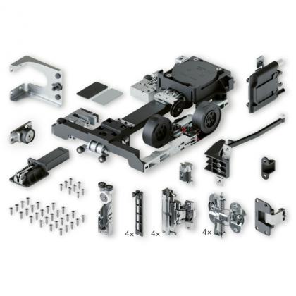 HAWA 53441 Hawa Folding Concepta III 25 v2 Push sada, 1900 - 2700mm, pravá