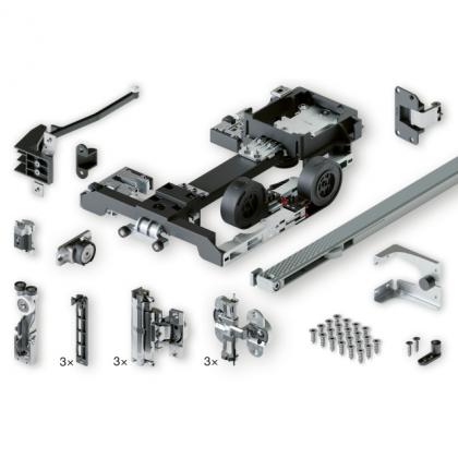 HAWA 53443 Hawa Folding Concepta III 20 v2 Pull sada, 1200 - 2200mm, pravá