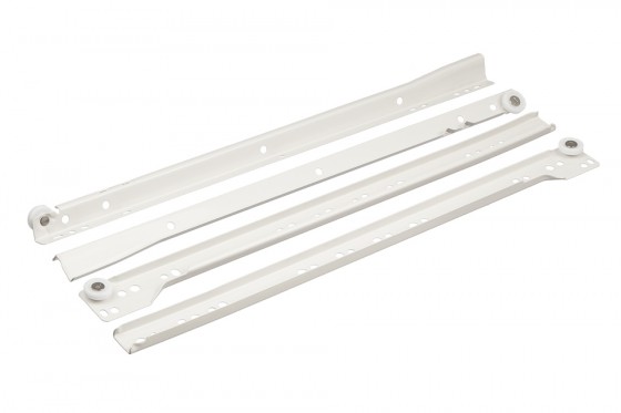 FGV roller bearing slide 500 mm white