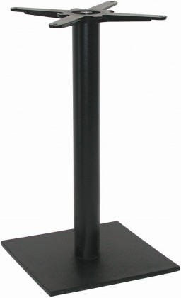 Central table leg BD 004 height 1100 mm gray RAL 9006