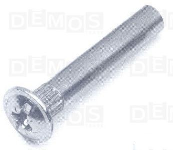 Connecting part nut M4x30mm NIKL