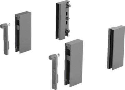 HETTICH 9122974 ArciTech DesignSide Adapter 94 anthracite