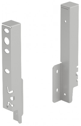 HETTICH 9121844 Arcitech back clip 186 P silver