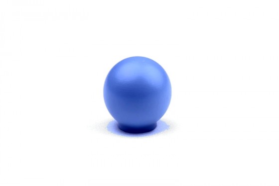 TULIP Knob Bala dark blue + screw
