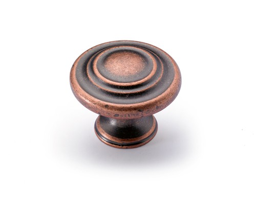HETTICH 9113223 Knob ESSA d32 mm antique copper