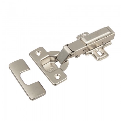StrongHinges S5 full overlay hinge 110° on screw, with damping, clip-type, set