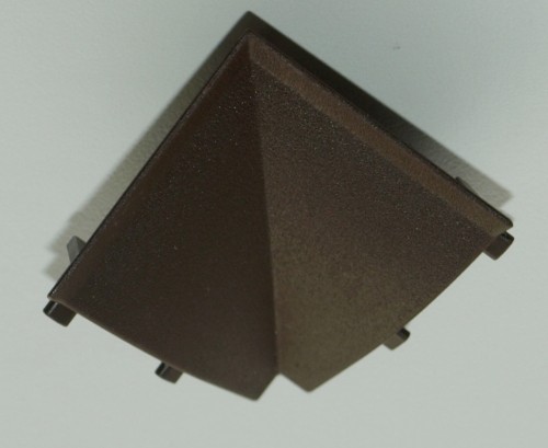 Edge Seal Strip Barier Egger - Inner  Corner 90°  - Dark Brown