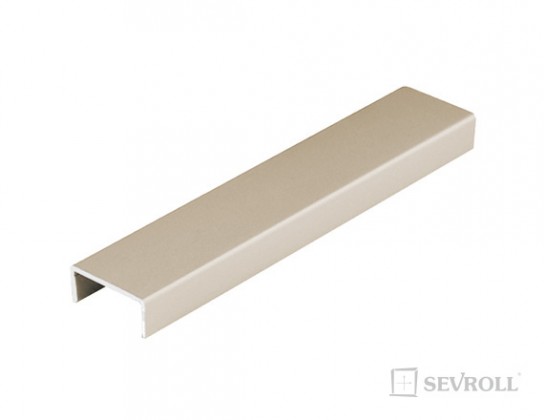 SEVROLL 00029 "U" profile for laminate 18mm 3m olive