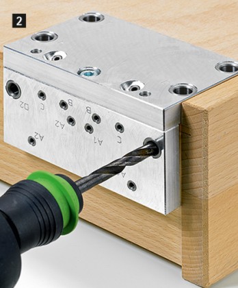 HETTICH 44777 BlueJig Quadro EB20 template