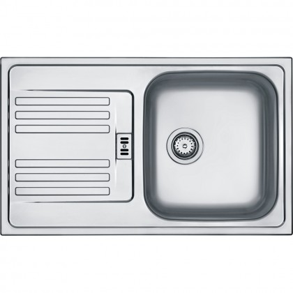 FRANKE Sink EFX/EFN 614-78/2P stainless steel drain right