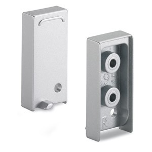 HETTICH 115028 CAPRIS handle L+P end anodized aluminum