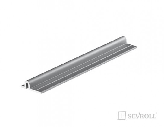 SEVROLL 01117 Micra upper/lower guide 1.7m silver anodized