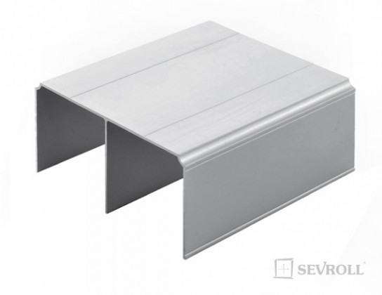 SEVROLL 01469 Gemini overhead line 4.05m silver